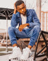 Blue Velour LUXE&