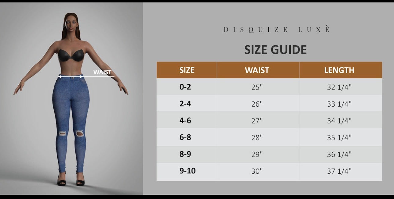 Women's light wash distressed LUXE denim jeans with tailored fit