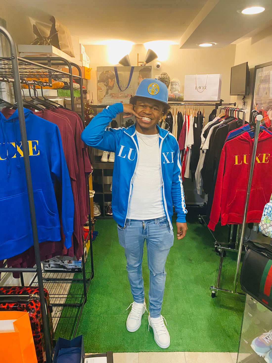 LUXE TRACK JACKET – Premium Unisex Velour Streetwear