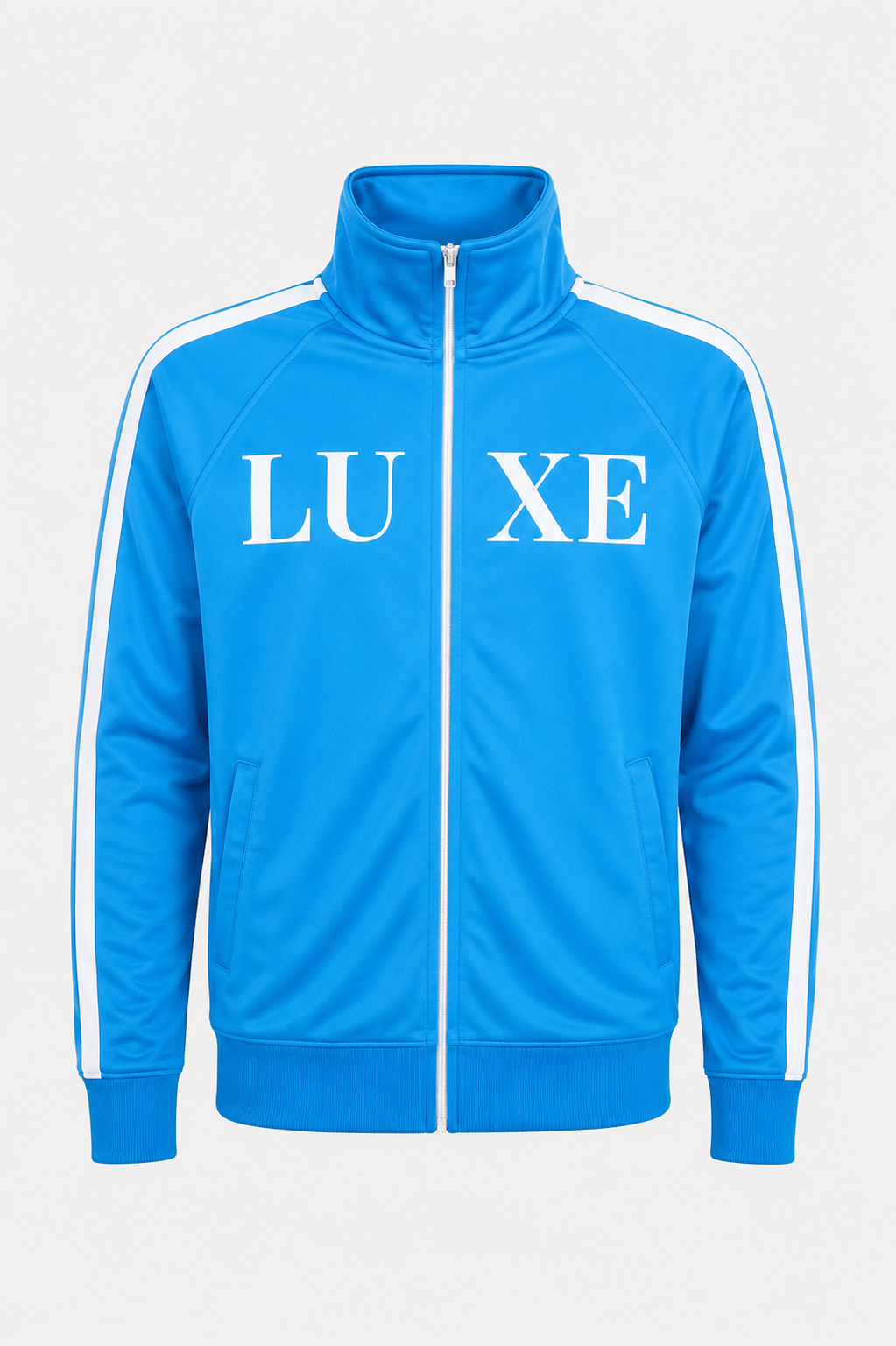 LUXE Track Jacket – Premium Unisex Velour Streetwear