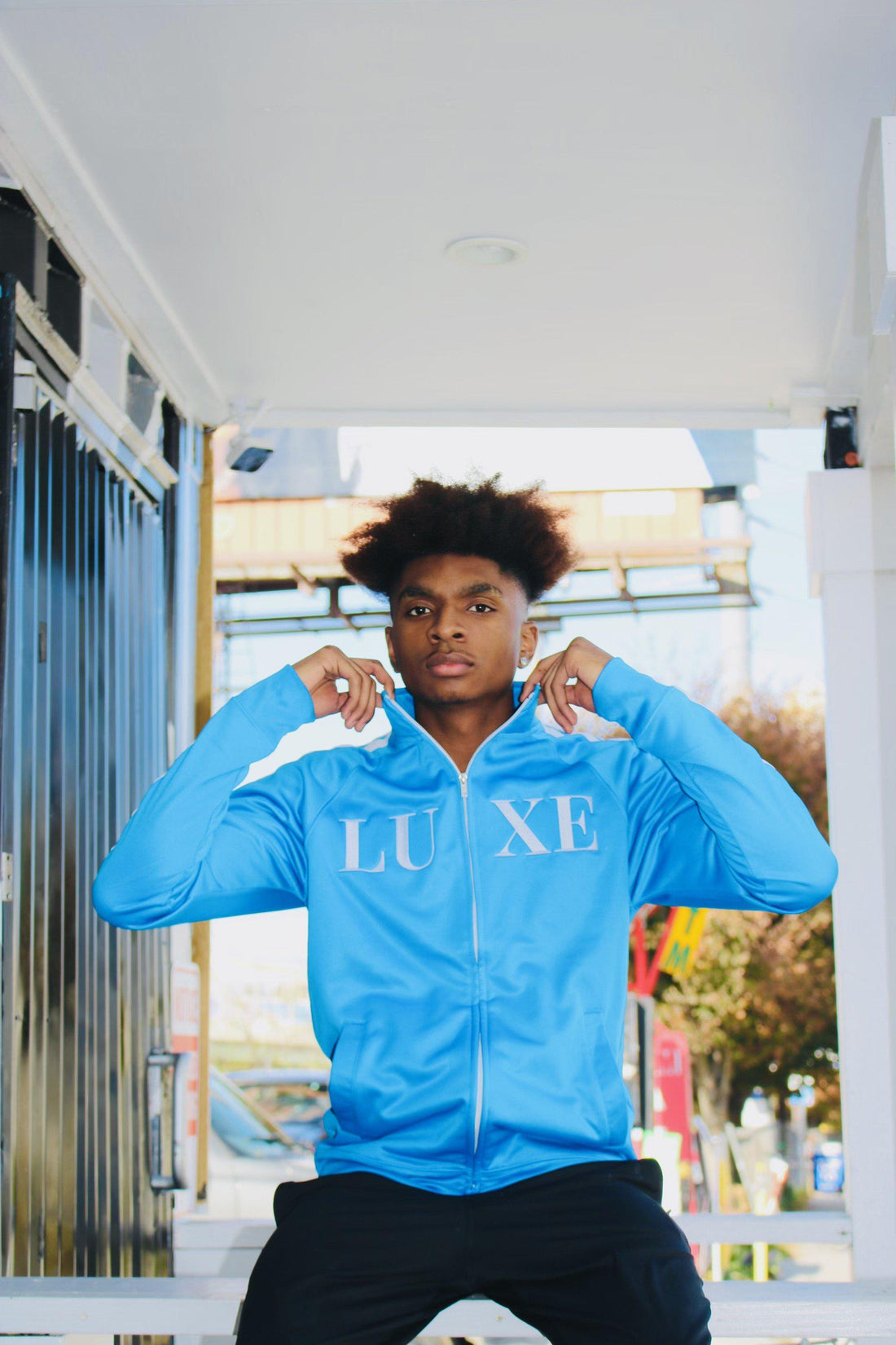 LUXE TRACK JACKET – Premium Unisex Velour Streetwear