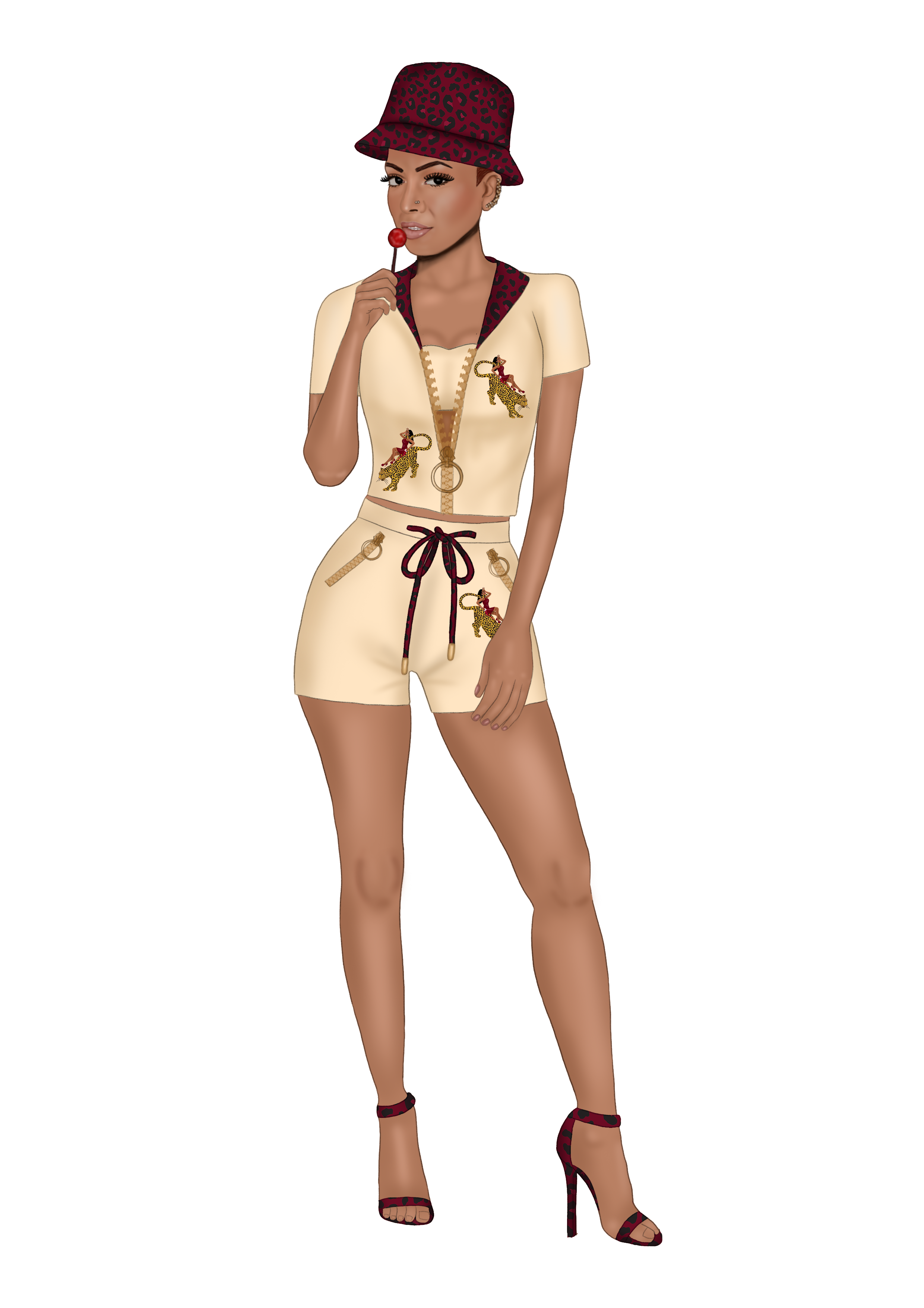 The Lady in the Red Dress Timeless Elegance Modern. 