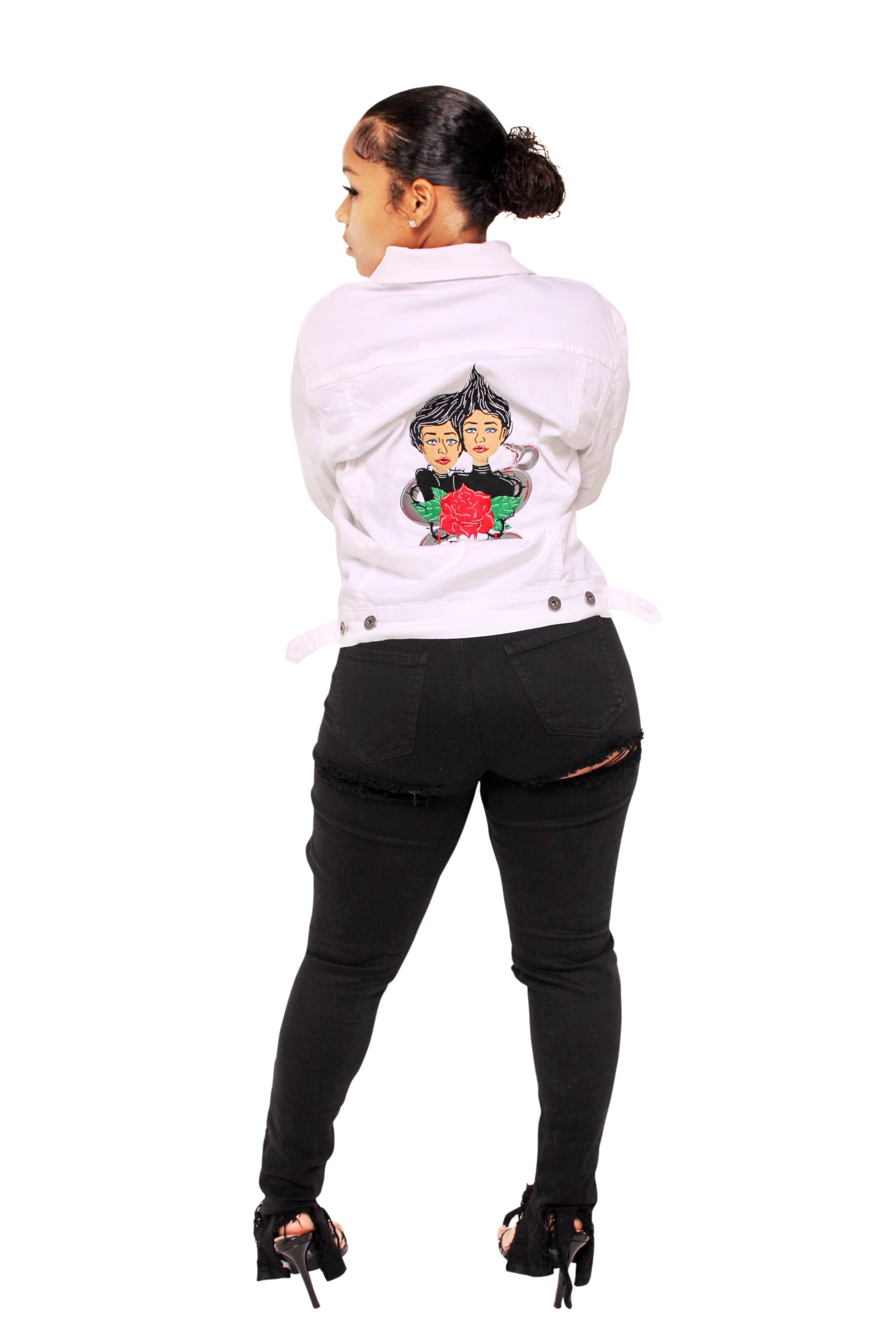 Caught up in the lifestyle Jean Jacket